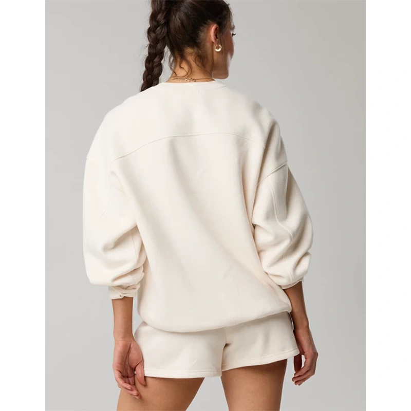 FWC26 OFFLINE By Aerie Mexico Cloud Fleece Oversized Crewneck Sweatshirt - Image 5
