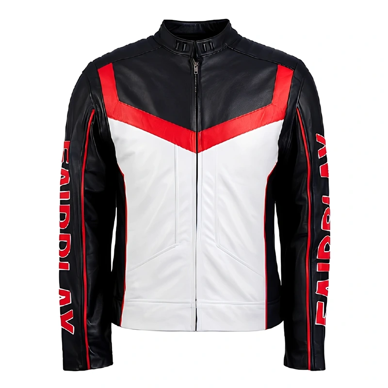 Fair Play Mr. Terrific Superman Leather Jacket
