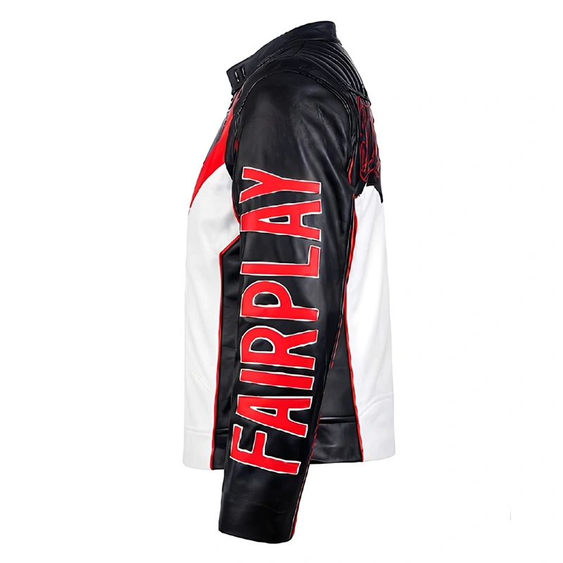 Fair Play Mr. Terrific Superman Leather Jacket - Image 2