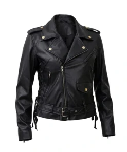 Fallout 4 Atom Cats Black Leather Jacket