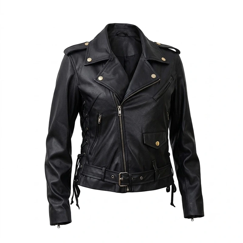 Fallout 4 Atom Cats Black Leather Jacket