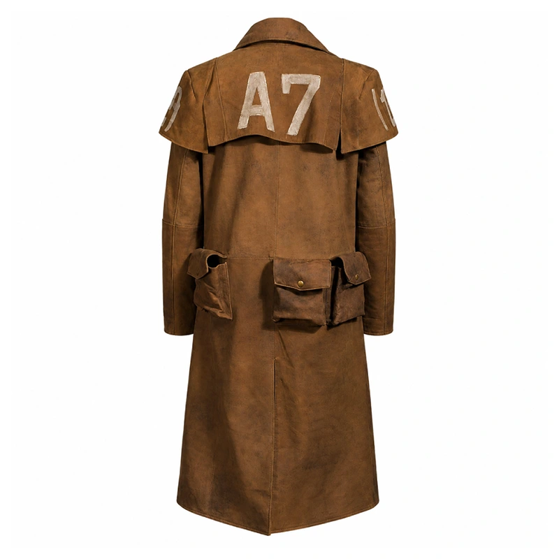 Fallout NCR Ranger Duster Leather Coat - Image 2