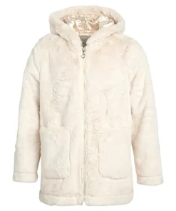 Fashion Natural Real Fur Hooded Coat
