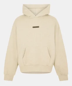 Fear of God ESSENTIALS Classic Fit Fleece Men Hoodie in Neutral
