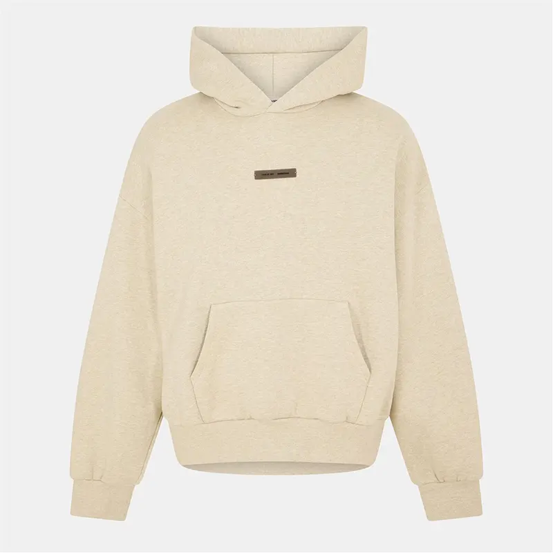 Fear of God ESSENTIALS Classic Fit Fleece Men Hoodie in Neutral