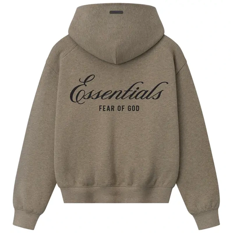 Fear of God Essentials Classic Full Zip Hoodie - Image 2