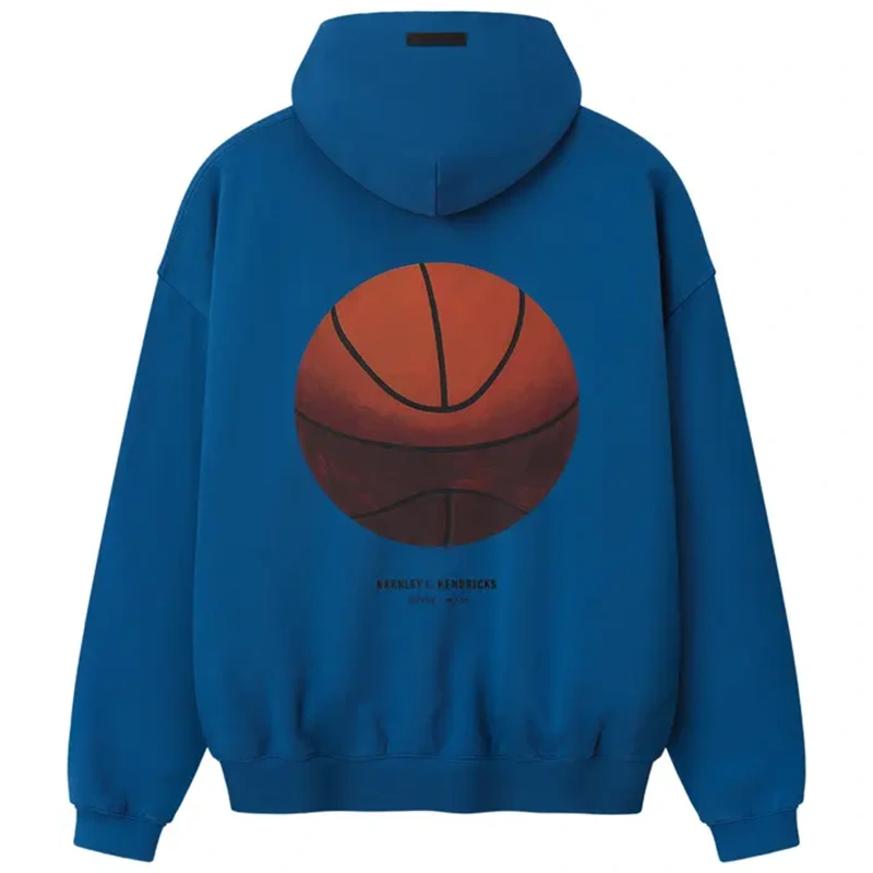 Fear of God Essentials Knicks x Barkley Hendricks 90s Hoodie - Image 2