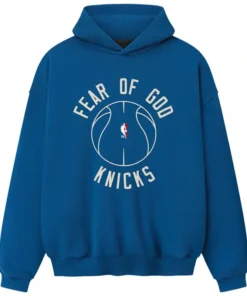 Fear of God Essentials Knicks x Barkley Hendricks 90s Hoodie