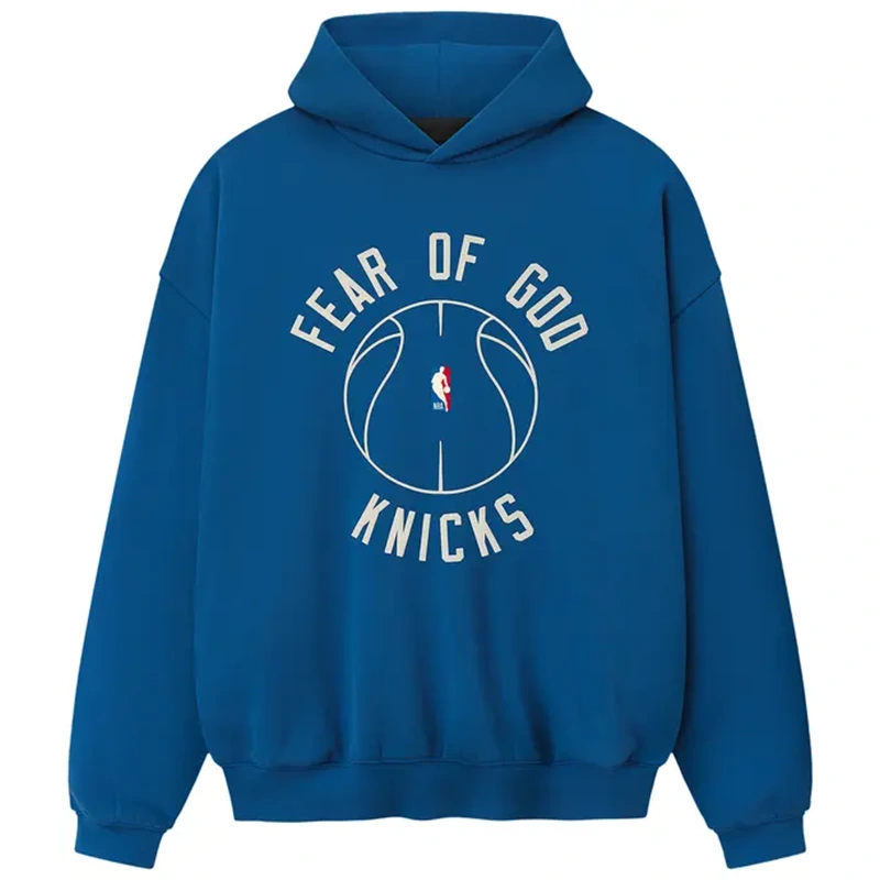 Fear of God Essentials Knicks x Barkley Hendricks 90s Hoodie