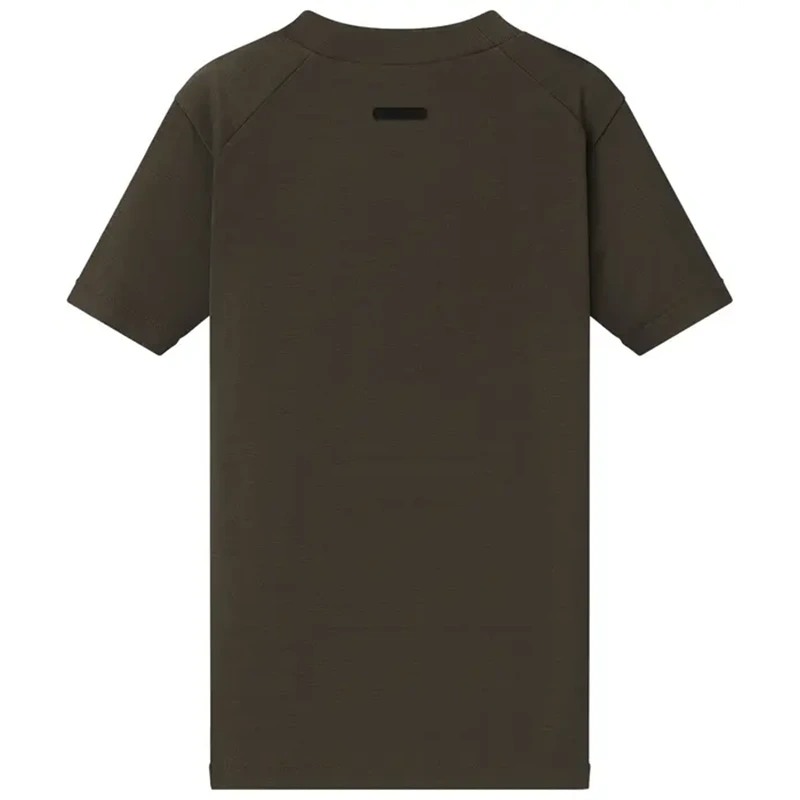 Fear of God Essentials Rib Fitted Short Sleeve Tee - Image 2