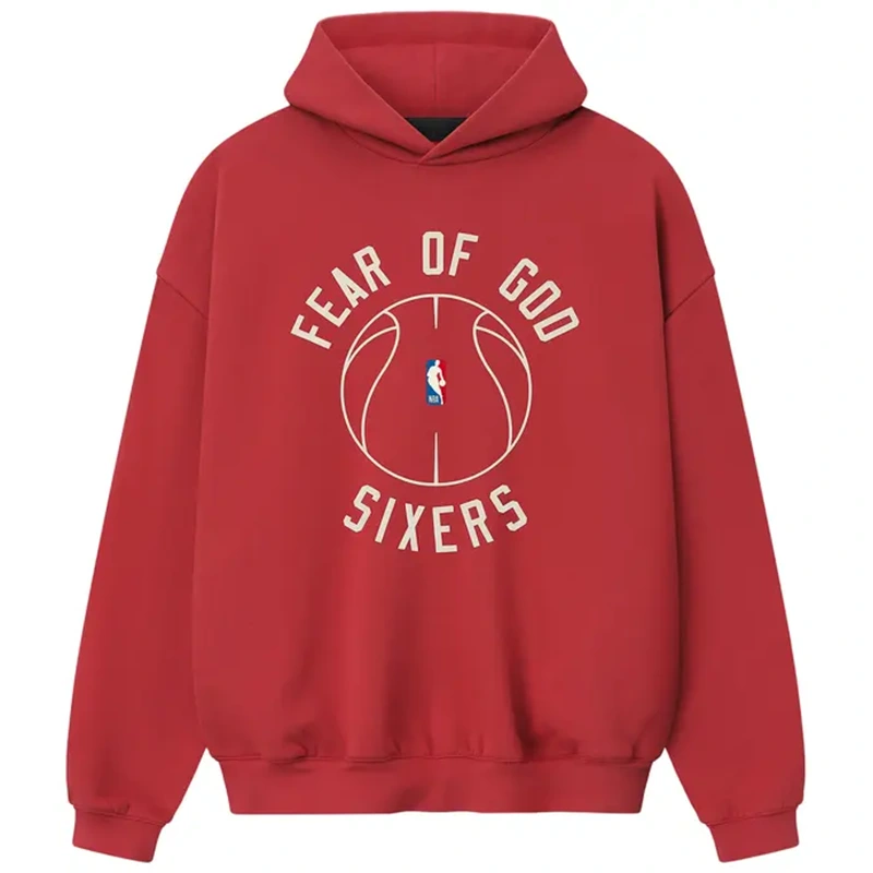 Fear of God Essentials Sixers X Barkley Hendricks 90s Hoodie