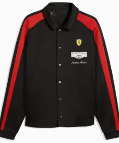 Ferrari T7 Black Track Jacket