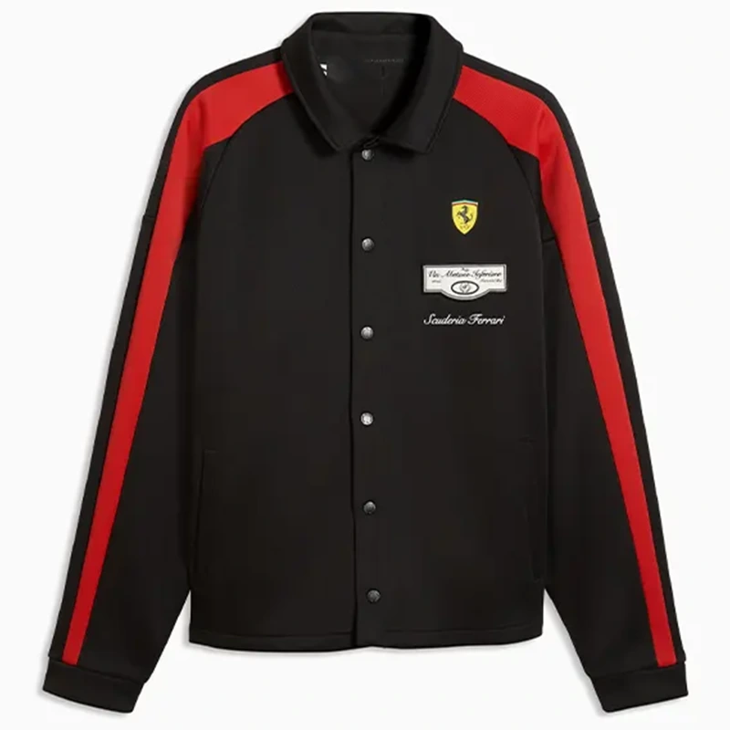 Ferrari T7 Black Track Jacket