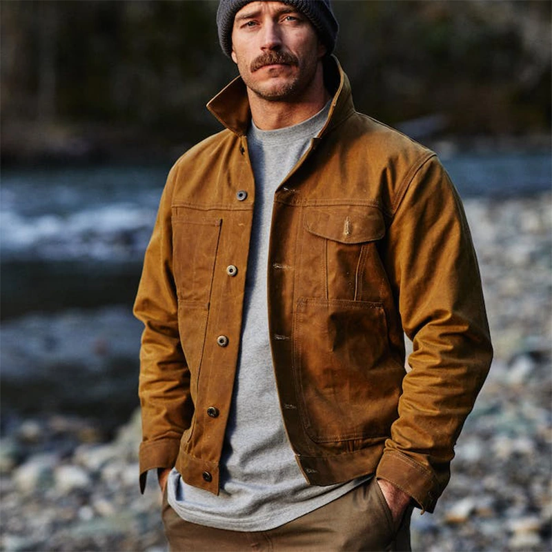 Filson Tin Cloth Jacket - Image 11
