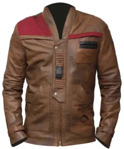 Finn The Force Awakens John Boyega Leather Jacket