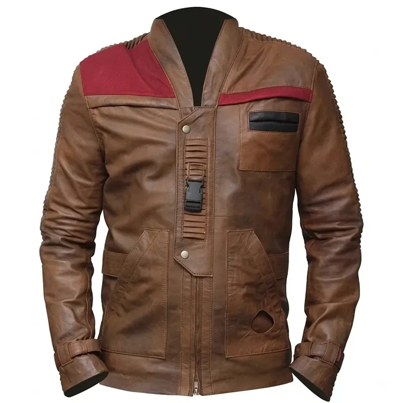 Finn The Force Awakens John Boyega Leather Jacket