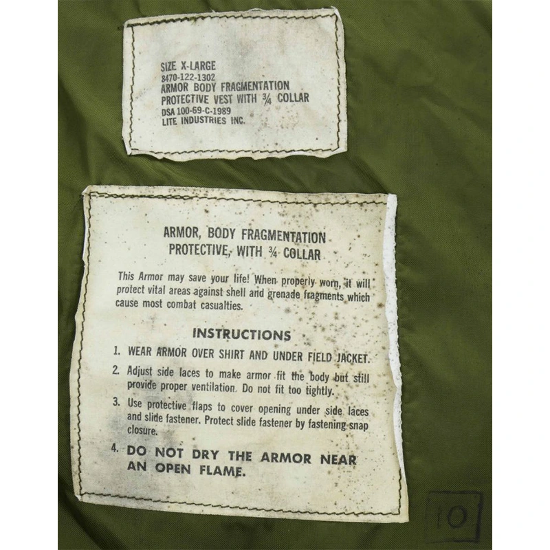 US Army M69 Flak Vest - Image 7