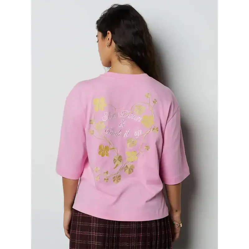 Floral Graphic Tee - Image 2