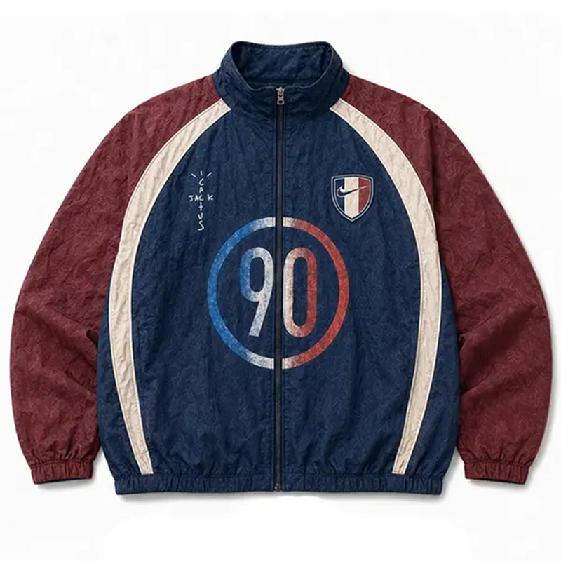 France Travis Scott Cactus Jack T90 Track Jacket