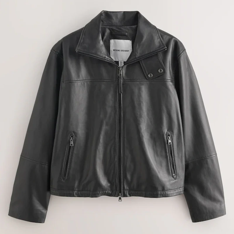 Funnel Neck Jacket