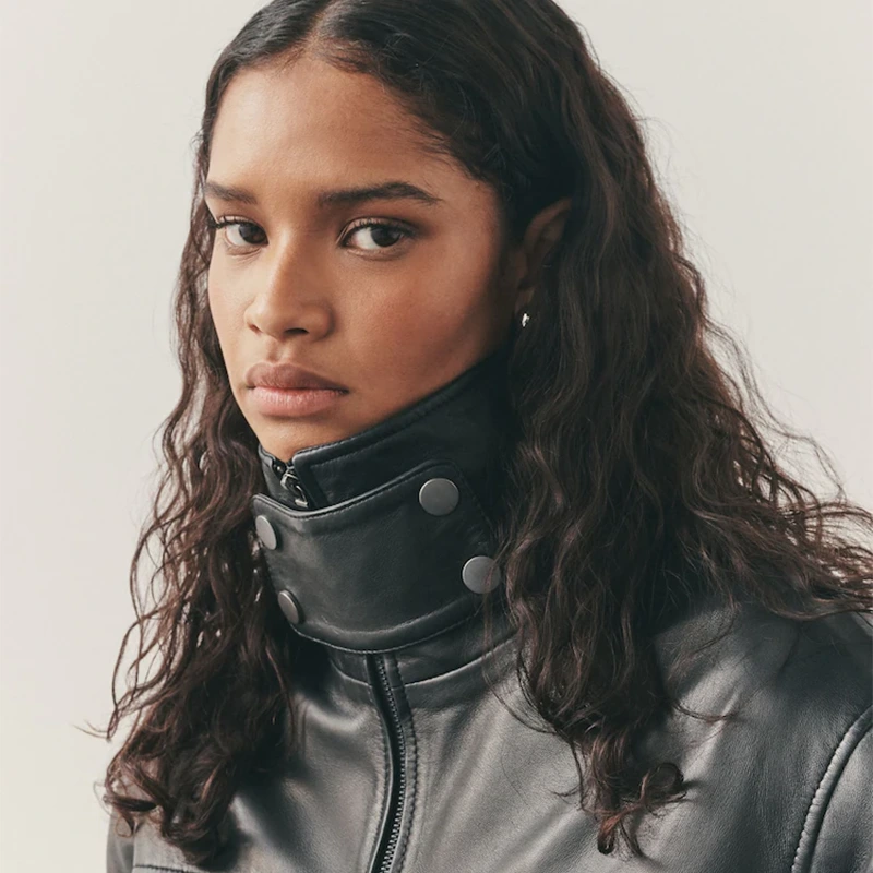 Funnel Neck Jacket - Image 10