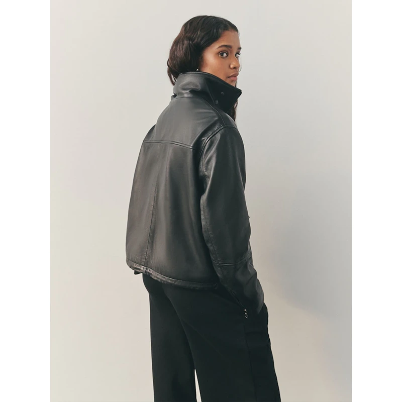Funnel Neck Jacket - Image 9