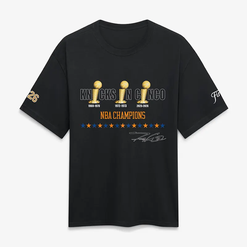 Futura Laboratories x New York Knicks Knicks in Cinco T-shirt - Image 2