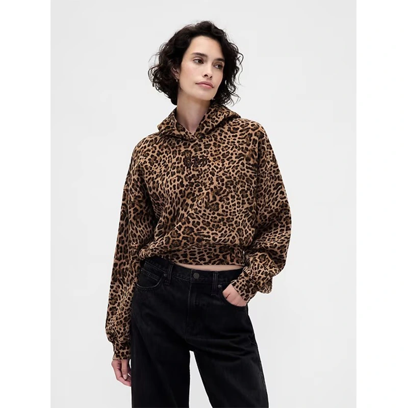 GAP Leopard Hoodie - Image 2