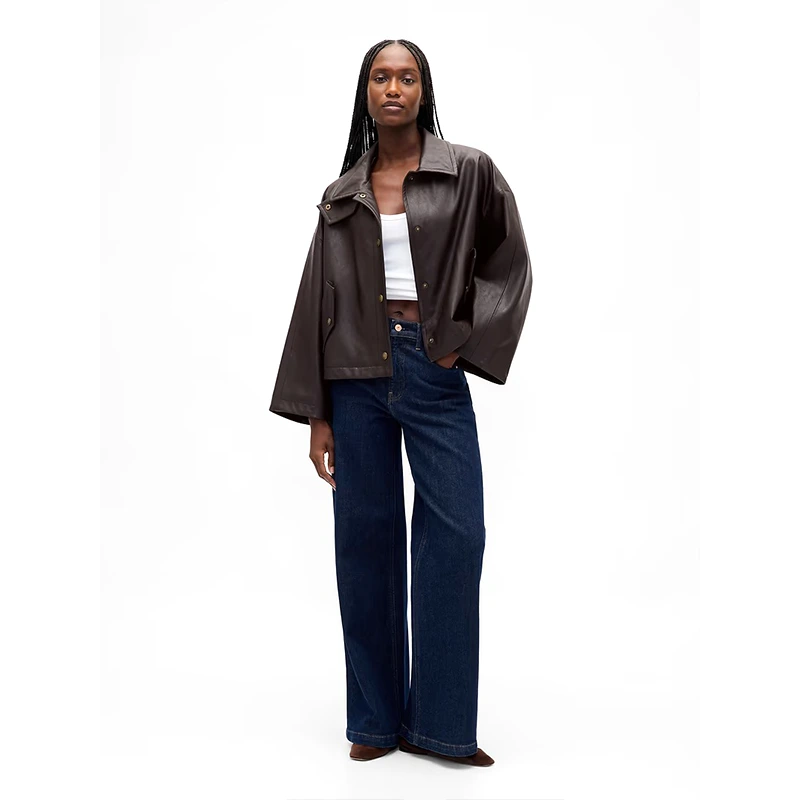 GAP Leather Jacket - Image 4