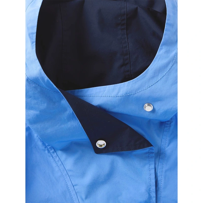 GAP x Victoria Beckham Blue Hooded Pullover Jacket - Image 3