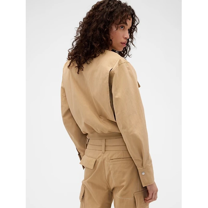 GAP x Victoria Beckham Bomber Jacket - Image 7