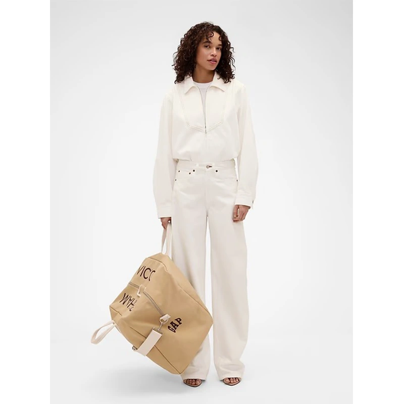 GAP x Victoria Beckham Denim Zip Shirt - Image 7