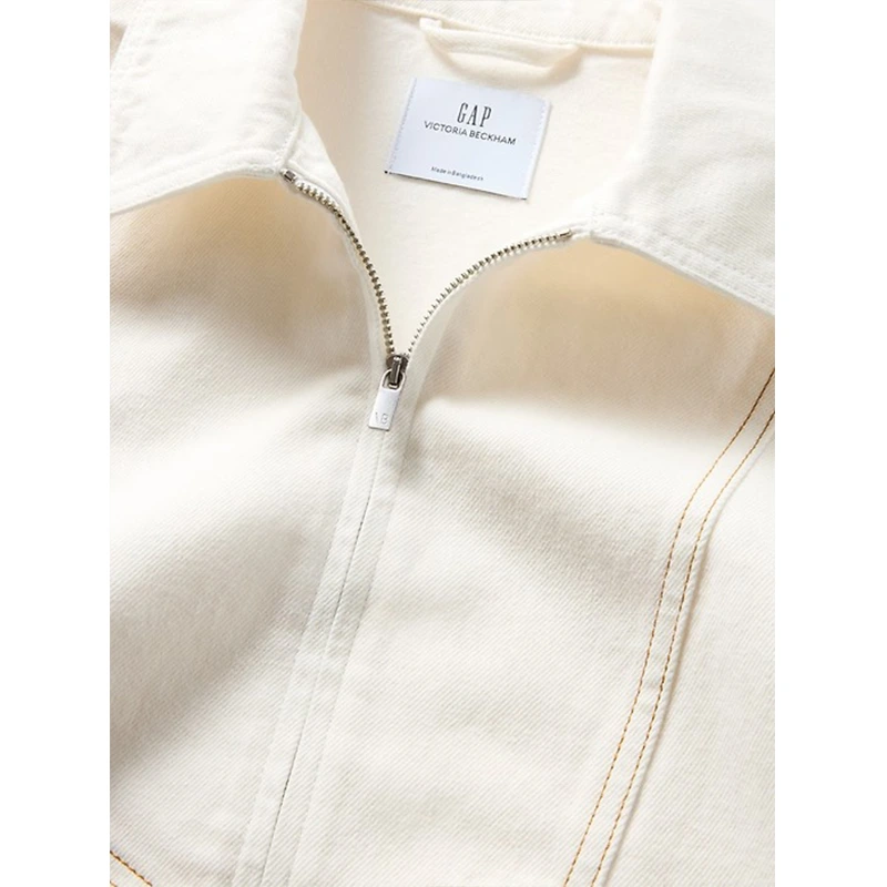 GAP x Victoria Beckham Denim Zip Shirt - Image 3