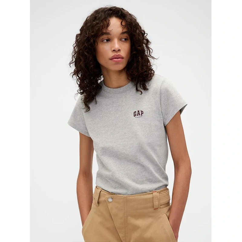 GAP x Victoria Beckham Organic Cotton Logo T-Shirt - Image 2