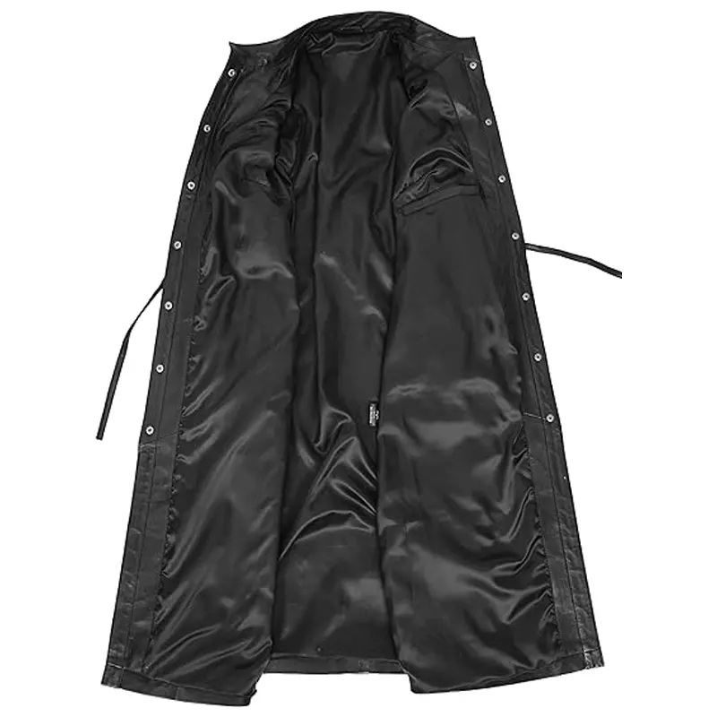Trendy Slim Fit Trench Coat - Image 3