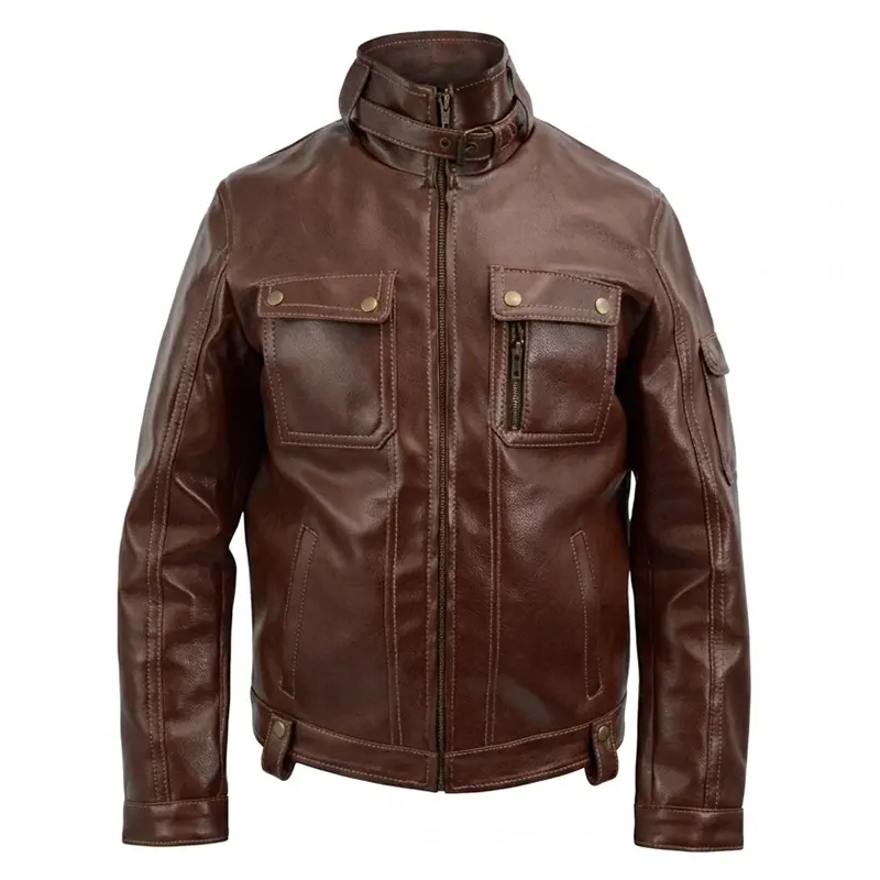 Gangster Kingdom Spade 4 Brown Jacket