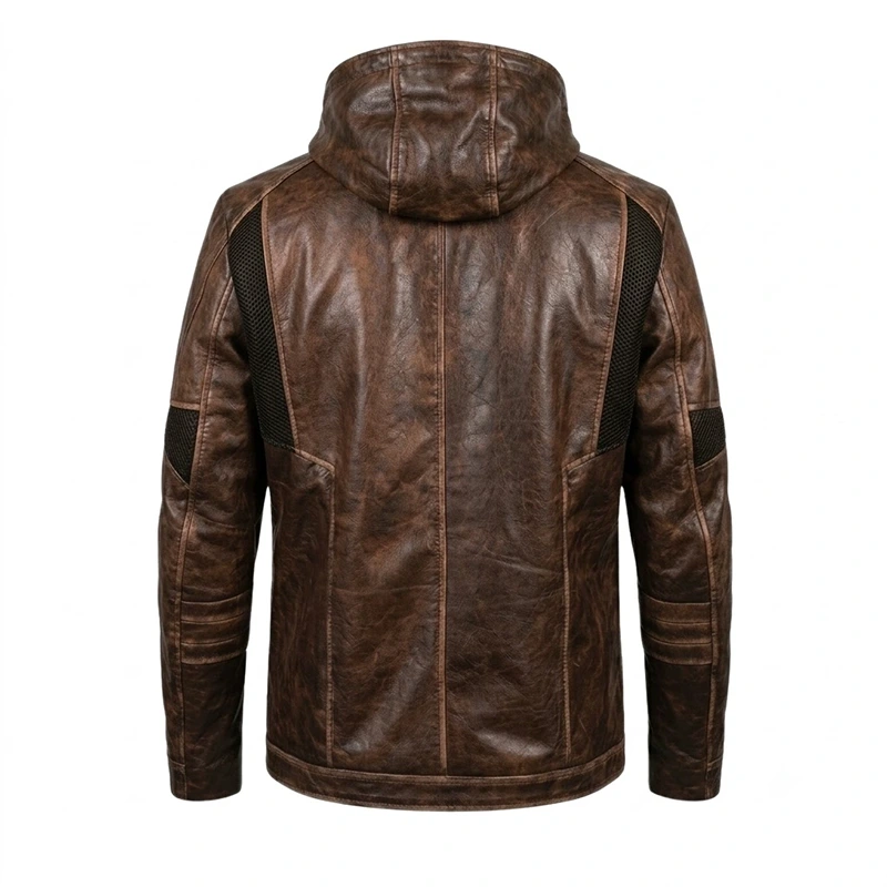 Gavin Reed Brown Leather Jacket - Image 3
