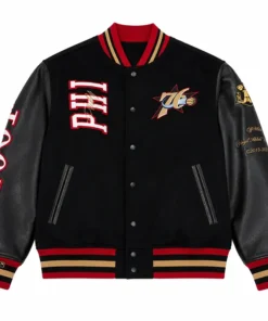 George Lynch 25th Anniversary Of The 2001 Philadelphia 76ers Jacket