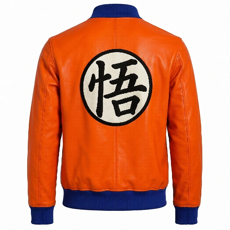 Goku Dragon Ball Z Leather Jacket - Image 2