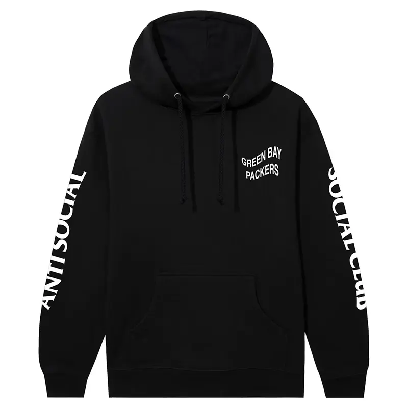 Green Bay Packers AntiSocialSocialClub x NFL Impact Blossom Hoodie - Image 2