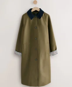 Green Trench Coat