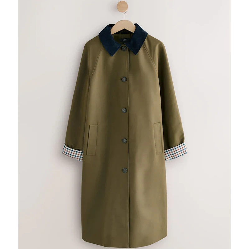 Green Trench Coat