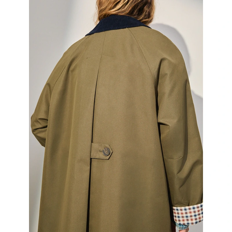 Green Trench Coat - Image 5