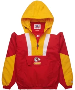 HOMAGE X Starter Chiefs Half Zip Pullover Jacket