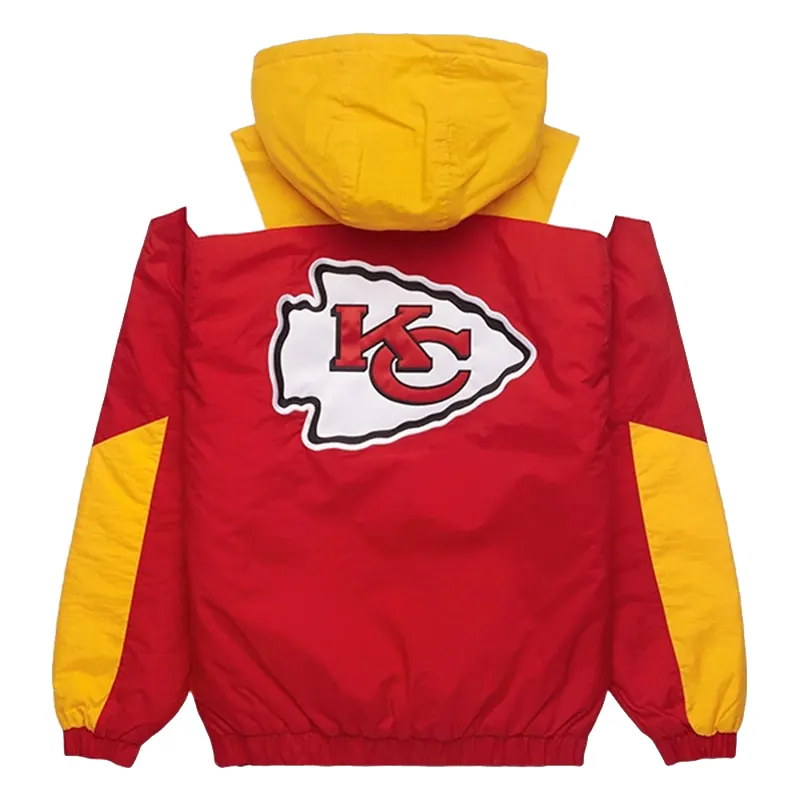 HOMAGE X Starter Chiefs Half Zip Pullover Jacket - Image 2