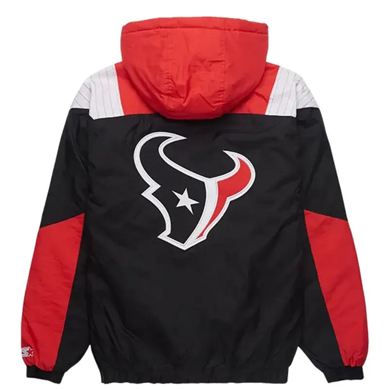 HOMAGE X Starter Texans Pullover Jacket - Image 2