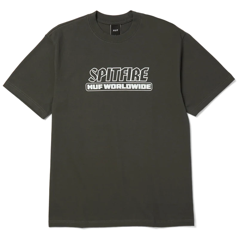 HUF x Spitfire Burn Heavyweight T-Shirt