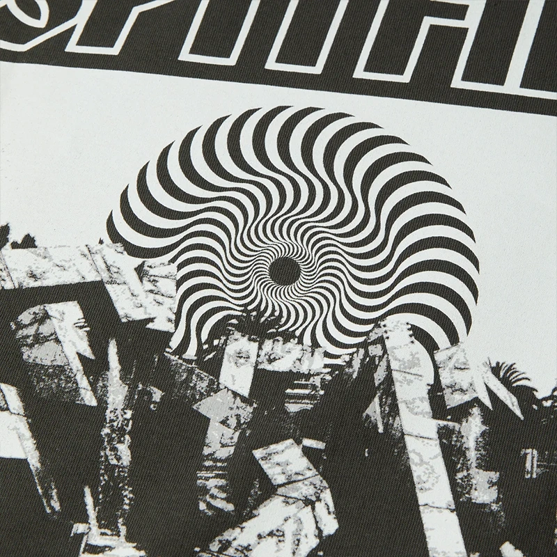 HUF x Spitfire Burn Heavyweight T-Shirt - Image 5