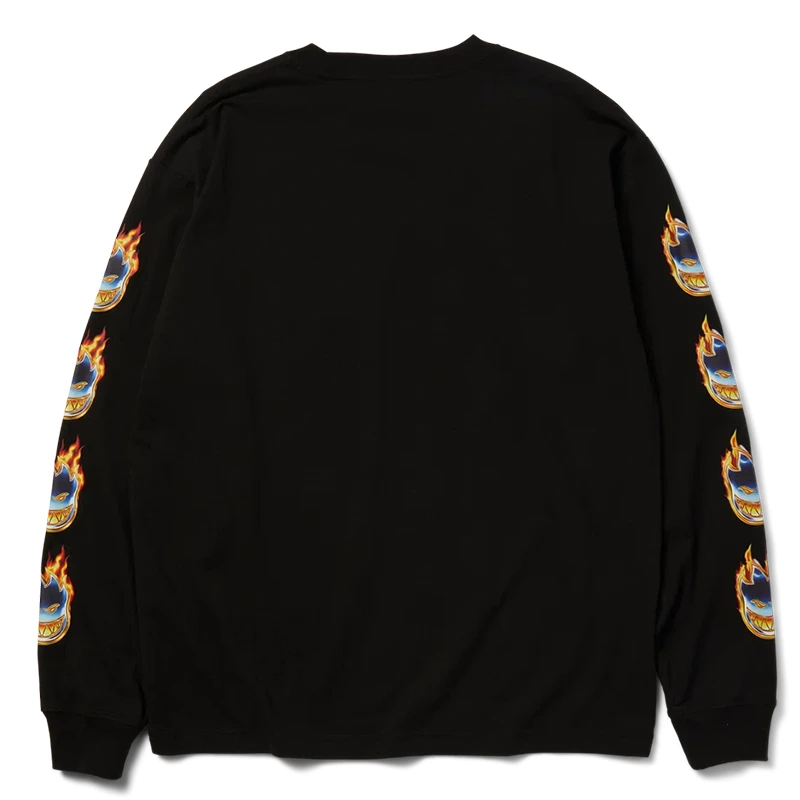 HUF x Spitfire Chrome Head Long Sleeve T-Shirt - Image 2