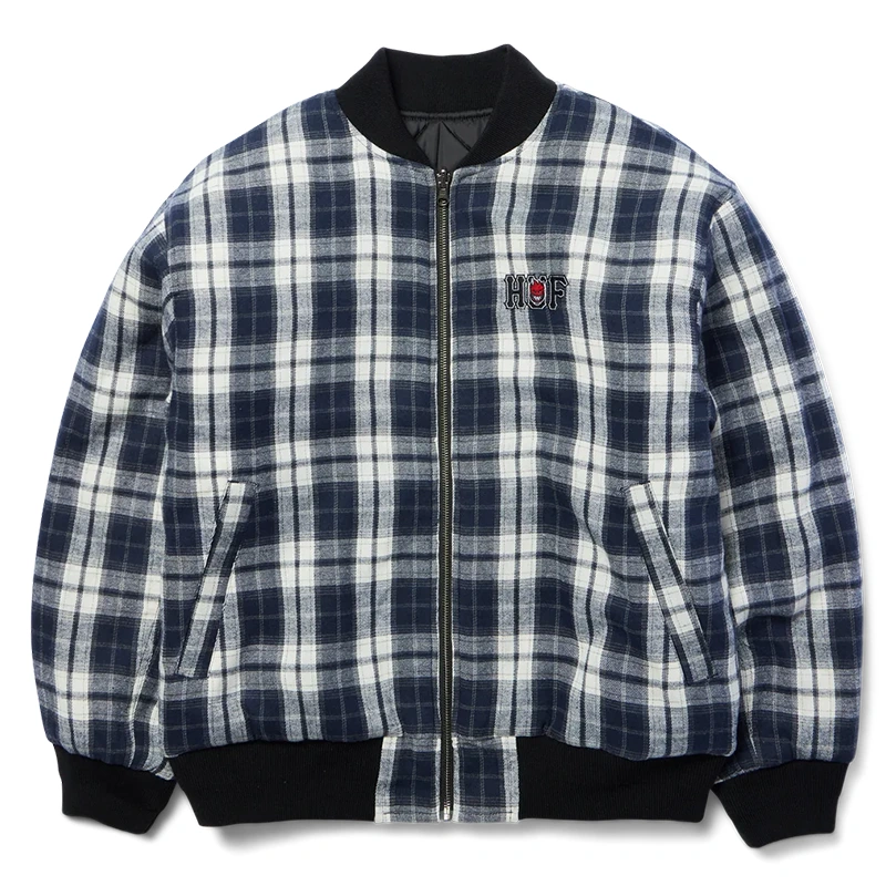 HUF x Spitfire Reversible Plaid Jacket - Image 2